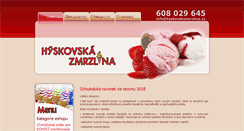 Desktop Screenshot of hyskovskazmrzlina.cz